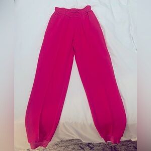 Alice and Olivia pink joggers